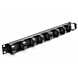 19 inch plastic kabelhouder 1U