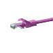 UTP CAT5e patchkabel 10m roze - 100% koper