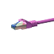 CAT6a S/FTP (PIMF) patchkabel 15m roze