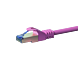 CAT6a S/FTP (PIMF) patchkabel 50m roze