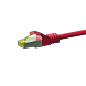Cat7 S/FTP (PIMF) patchkabel 30m rood