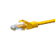 CAT5e UTP patchkabel 1m geel - CCA