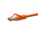 CAT6 S/FTP (PIMF) patchkabel 1m oranje