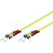 Glasvezelkabel ST-ST OM5 (laser optimized) 1,5m