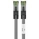 Cat8 S/FTP (PIMF) patchkabel 0,50m grijs