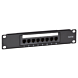 10 inch CAT5e UTP patchpaneel - 8 poorts