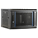 6U wandkast met geperforeerde deur 600x450x368mm