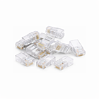 DANICOM UTP CAT6 RJ45 Connector - voor stugge kern - 10 stuks