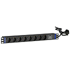 19 inch 8 voudige stekkerdoos - Surge Protection Device