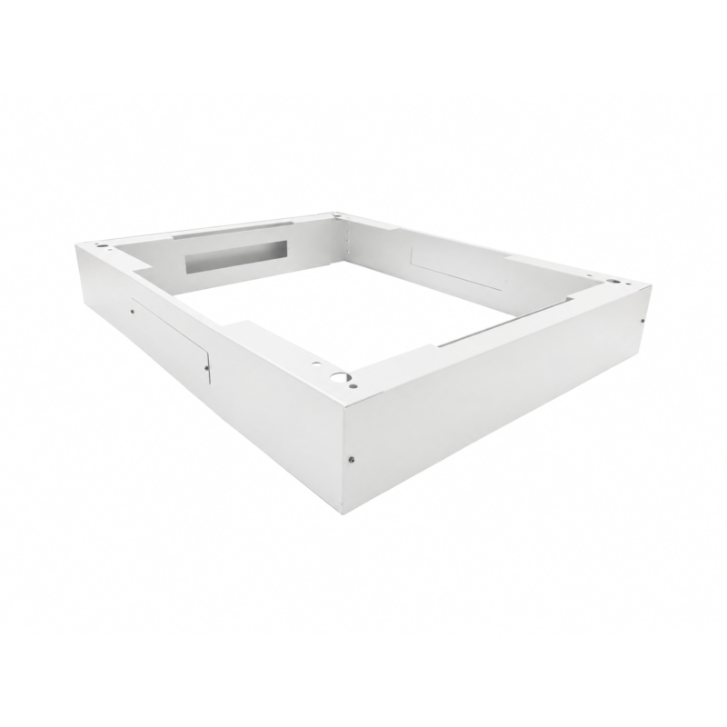 Sokkel voor 19 inch serverkasten 800x1000x150mm (BxDxH) - Wit