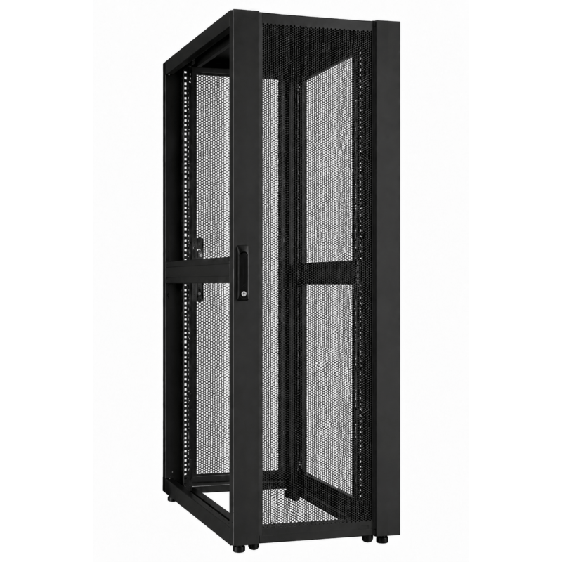 42U Datacenter serverkast met geperforeerde deur 800x1000x2000mm (BxDxH)