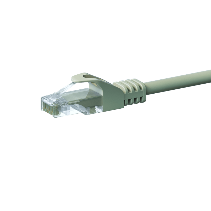 UTP CAT5e patchkabel 10m grijs - 100% koper