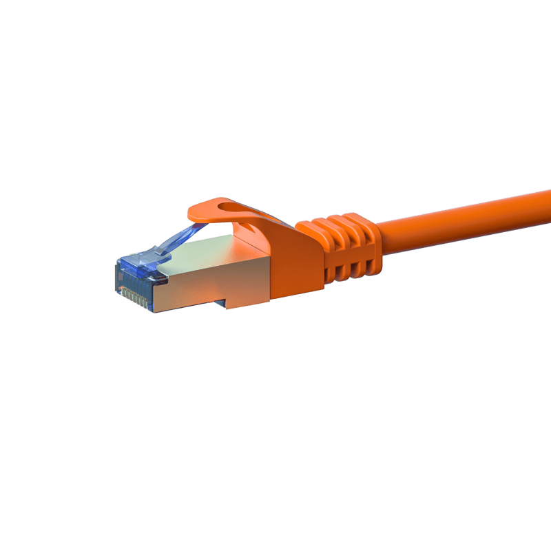 CAT6a S/FTP (PIMF) patchkabel 20m oranje