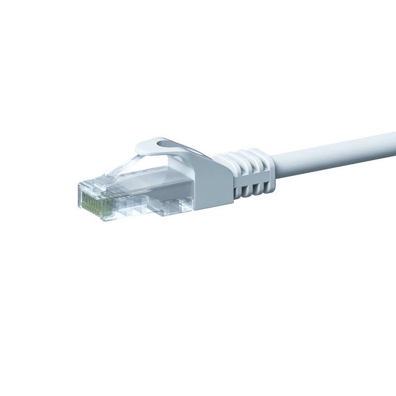 CAT5e UTP patchkabel 10m wit - CCA