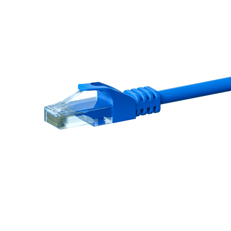 CAT6 UTP patchkabel 0,50m blauw - CCA