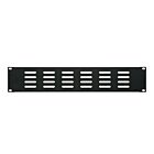 19 inch geperforeerd afdekpaneel - 2U 
