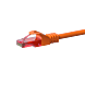 UTP CAT6 patchkabel 2m oranje - 100% koper