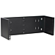 4U Wall Mount Bracket - 180mm diep