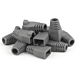 DANICOM RJ45 Kabeltule Grijs - 10 stuks