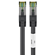 Cat8 S/FTP (PIMF) patchkabel 1m zwart