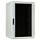 22U witte wandkast met glazen deur 600x600x1100mm (BxDxH)