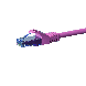 UTP CAT6a patchkabel 15m roze - 100% koper
