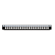 Front LC/SC/E2000 24 poorts simplex/duplex geschikt voor universele glasvezel lade