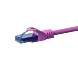 UTP CAT6a patchkabel 5m roze - 100% koper
