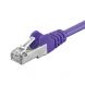 CAT5e FTP patchkabel 7,50m paars