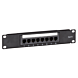 10 inch CAT6 UTP patchpaneel - 8 poorts