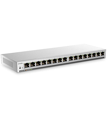 Zyxel 16-poorts GS1100-16E unmanaged switch