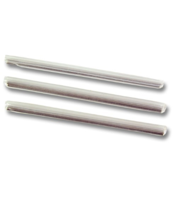 Krimp lasbeschermer 45mm transparant - 100 stuks
