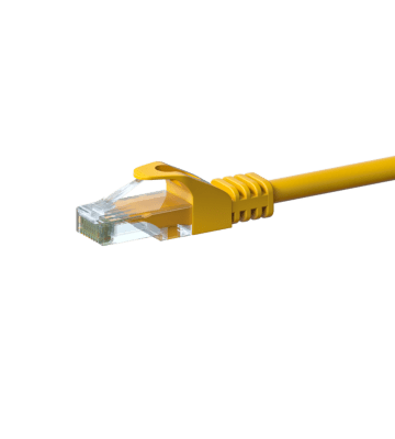 CAT6 UTP patchkabel 2m geel - CCA