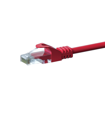 UTP CAT5e patchkabel 5m rood - 100% koper