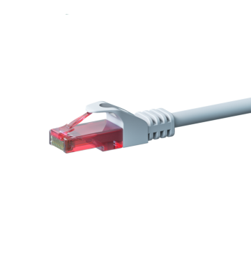 UTP CAT6 patchkabel 0,15m wit - 100% koper