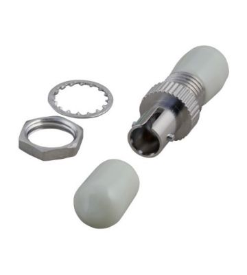 Multimode koppeling ST-ST simplex met metalen behuizing