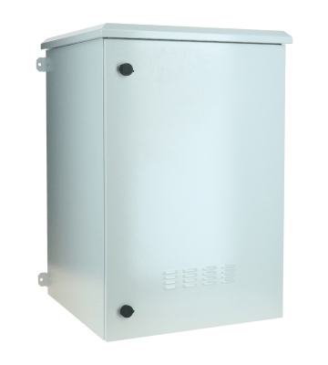 18U outdoor patchkast voor wandmontage IP55 - 600x600x900mm (BxDxH)