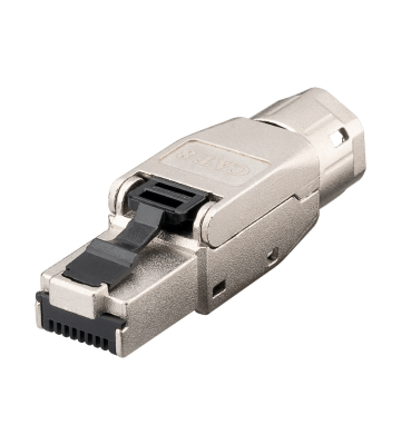 S/FTP CAT8 Toolless RJ45 Connector - voor stugge kern