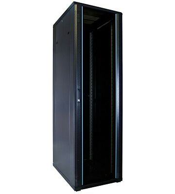 42U serverkast met glazen deur 600x800x2000mm (BxDxH)