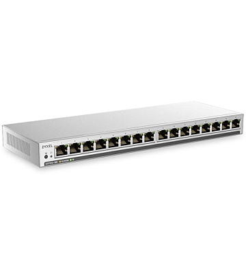 Zyxel 16-poorts GS1100-16E unmanaged switch