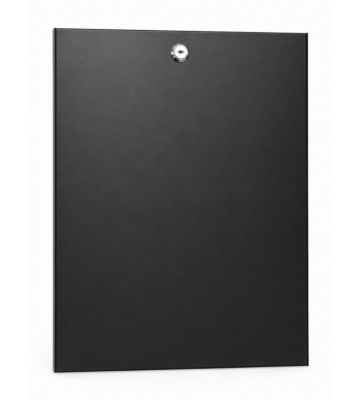 9U zijpaneel voor 10" serverkasten - 450mm diep met slot