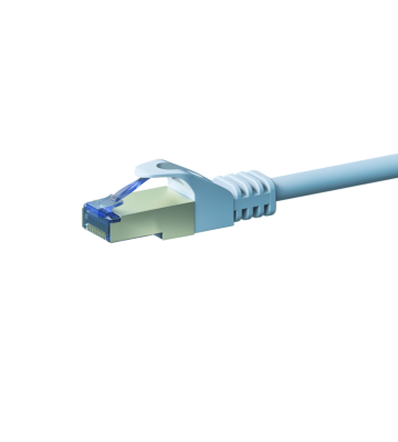 CAT6a S/FTP (PIMF) patchkabel 0,50m wit