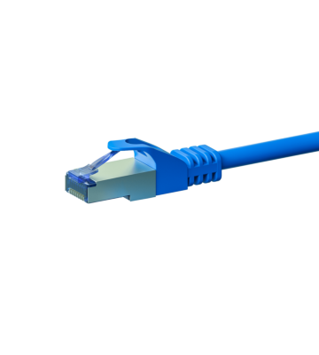 CAT6a S/FTP (PIMF) patchkabel 1m blauw