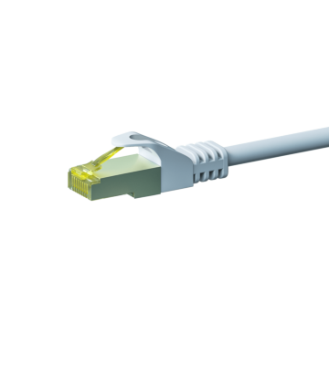 Cat7 S/FTP (PIMF) patchkabel 1m wit