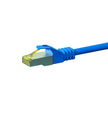 Cat7 S/FTP (PIMF) patchkabel 3m blauw