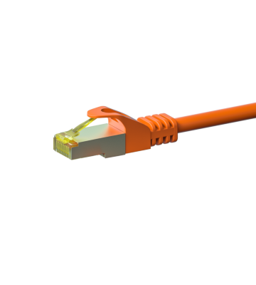 Cat7 S/FTP (PIMF) patchkabel 0,50m oranje