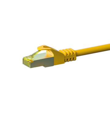 Cat7 S/FTP (PIMF) patchkabel 1,50m geel
