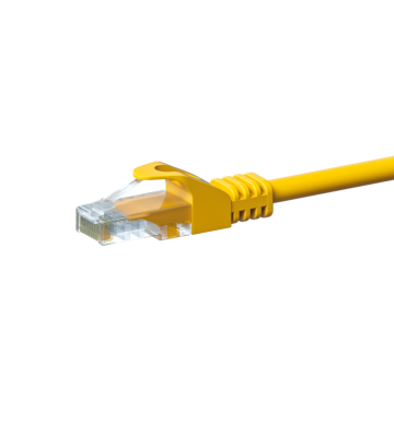 CAT5e UTP patchkabel 3m geel - CCA
