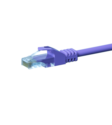 CAT5e UTP patchkabel 10m paars - CCA