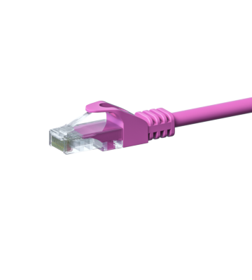 CAT5e UTP patchkabel 10m roze - CCA